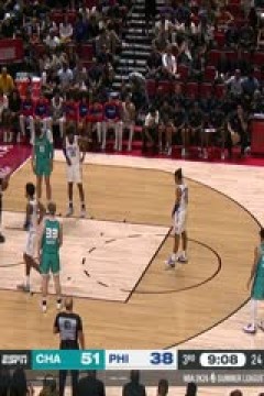 NBA夏季联赛 黄蜂VS76人 20250713
