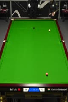 苏格兰公开赛资格赛白雨露4-0克雷什·古尔巴克萨尼(柏林)20251016