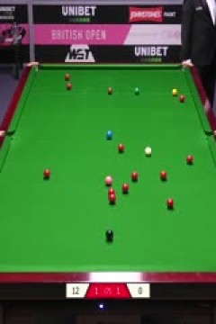 2025斯诺克英国公开赛肖国栋4-1海顿·平尼20250923