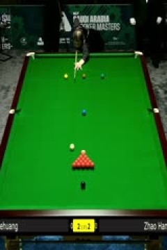 2025斯诺克沙特大师赛第二轮(112进80)龙泽煌4-3赵翰洋20250809