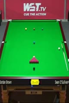 斯诺克乔丹·布朗6-5肖恩·奥沙利文20230918