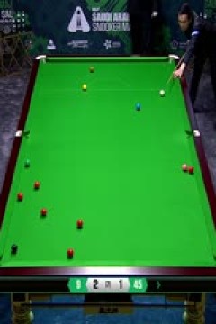 2025斯诺克沙特大师赛第一轮(144进112)常冰玉4-3傅家俊20250808