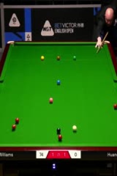 2025斯诺克英格兰公开赛罗比·威廉姆斯4-1黄佳浩20250913