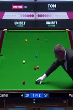 2025斯诺克英国公开赛64进32吴宜泽3-4阿里·卡特20250924