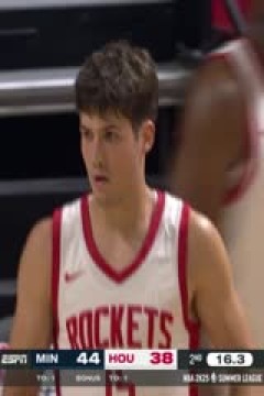 NBA夏季联赛 森林狼VS火箭 20240719