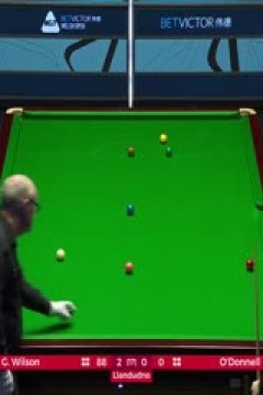 斯诺克威尔士公开赛加里·威尔逊6-2马丁·奥唐奈20240218(上)