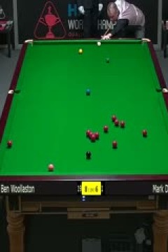 斯诺克世锦赛资格赛64进32本·沃拉斯顿10-9马克·戴维斯(第二阶段)20250413
