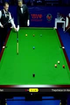2025斯诺克武汉公开赛16进8塔猜亚·乌努1-5马克·艾伦20250827