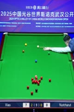 2025斯诺克武汉公开赛延期资格赛及64进32肖国栋5-0明克·努查鲁特20250824