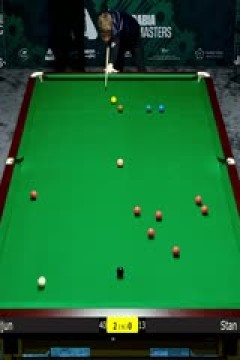 2025斯诺克沙特大师赛第四轮(48进32)袁思俊5-0斯坦·穆迪20250811