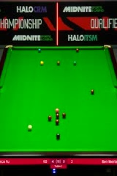 斯诺克世锦赛资格赛96进64傅家俊8-1本·默滕斯(第一阶段)20250410