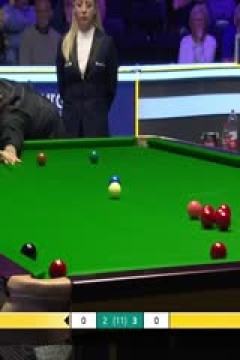 2023斯诺克英锦赛第二轮张安达6-4卢卡·布雷切尔20231130