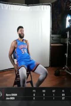 NBA季前赛 老鹰VS雷霆 20241018