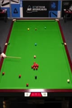 2025斯诺克北爱尔兰公开赛资格赛第二轮巩晨智0-4大卫·格雷斯20250907