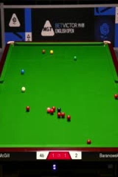 2025斯诺克英格兰公开赛安东尼·麦克吉尔4-1马特乌斯·巴拉诺夫斯基20250915