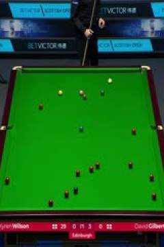 2023斯诺克苏格兰公开赛大卫·吉尔伯特3-4凯伦·威尔逊20231214
