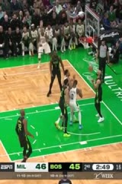 NBA常规赛 雄鹿VS凯尔特人 20241207