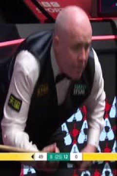 24-25赛季斯诺克世锦赛四分之一决赛约翰·希金斯12-13马克·威廉姆斯(第三阶段)20250430