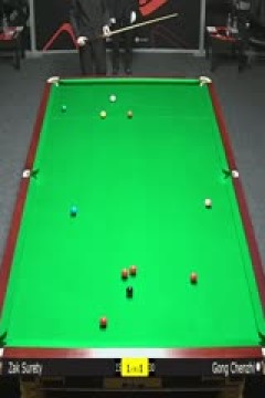 2025斯诺克武汉公开赛资格赛扎克·苏尔蒂5-1巩晨智20250623