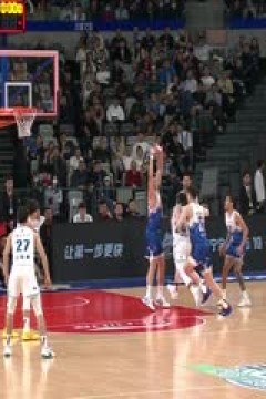 CBA常规赛 新疆伊力特vs青岛国信水产 20231031(杨健、李根、拜月宁)