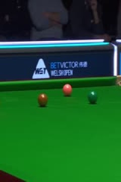 斯诺克威尔士公开赛加里·威尔逊6-4约翰·希金斯20240217