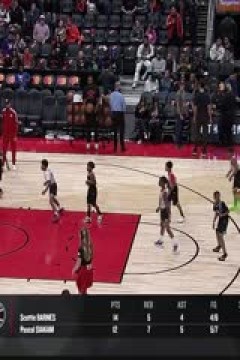 NBA季前赛 凯恩斯泰斑蛇VS猛龙 20231016