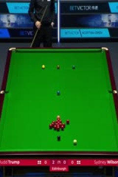 2023斯诺克苏格兰公开赛贾德·特鲁姆普4-0西德尼·威尔逊20231211