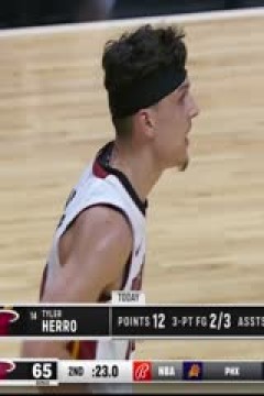 NBA常规赛 猛龙VS热火 20240415