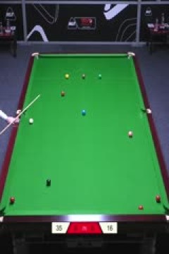 2025斯诺克武汉公开赛资格赛约翰·希金斯5-2黄佳浩20250622