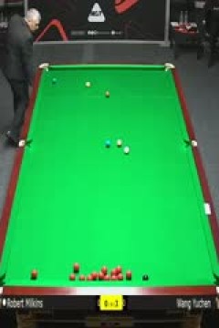 2025斯诺克武汉公开赛资格赛罗伯特·米尔金斯1-5王雨晨20250624