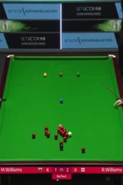 斯诺克马克·威廉姆斯2-4罗比·威廉姆斯20231025(李照)