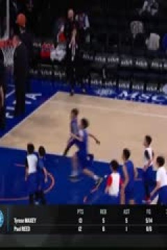 NBA常规赛 步行者VS尼克斯 20240211