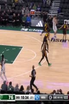 NBA常规赛 雄鹿VS老鹰 20250331