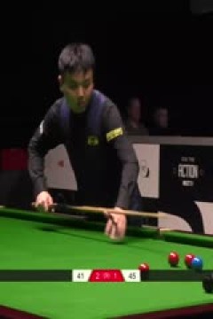 斯诺克西安大奖赛资格赛(128进64轮次)汤姆·福德3-5黄佳浩20250903