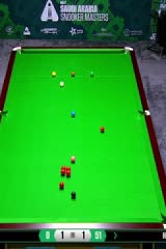 2025斯诺克沙特大师赛第四轮(48进32)斯蒂芬·霍尔沃斯5-3周跃龙20250812