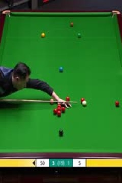 24-25赛季斯诺克世锦赛第一轮肖国栋7-2马修·塞尔特(第一阶段)20250420