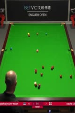 斯诺克大卫·利利4-1塔猜亚·乌诺20230907(李照)