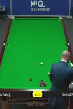 2023斯诺克英锦赛资格赛周跃龙6-4哈马德·米亚赫20231121(李照)