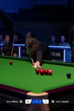 2025斯诺克北爱尔兰公开赛四分之一决赛凯伦·威尔逊3-5杰克·利索夫斯基(柏林)20251024