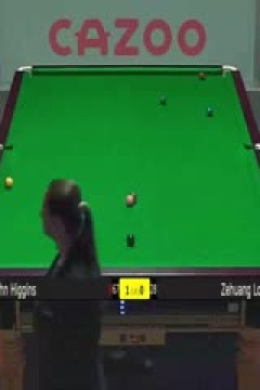 斯诺克约翰·希金斯4-1龙泽煌20230925(李照)