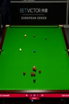 2023斯诺克德国大师资格赛杰克·利索夫斯基3-5扎克·苏尔蒂20231219