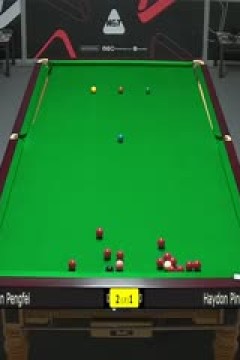 斯诺克威尔士公开赛资格赛田鹏飞3-4海顿·平尼20250205