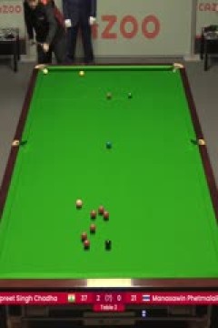 斯诺克佩马莱克1-4伊什普利特•查达20230814