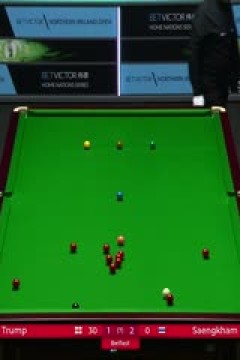 斯诺克贾德·特鲁姆普4-3诺鹏·桑坎姆20231026(李照)