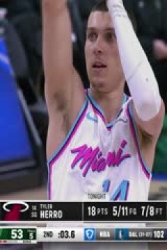 NBA常规赛 热火VS雄鹿 20250224