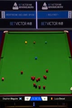 2025斯诺克北爱尔兰公开赛64进32斯蒂芬·马奎尔4-1卢卡·布雷切尔20251021