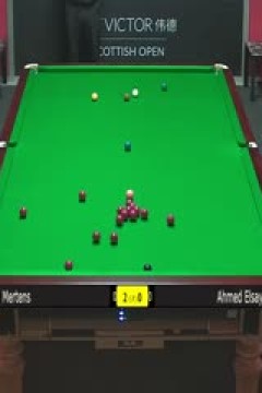 斯诺克苏格兰公开赛资格赛艾哈迈德·埃尔赛义德0-4本·米尔滕斯20231101