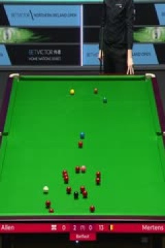 斯诺克马克·艾伦4-0本·米尔滕斯20231022