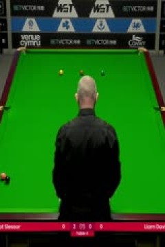 斯诺克威尔士公开赛资格赛艾利奥特·斯莱瑟4-0利亚姆·戴维斯20250204