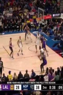 NBA常规赛 湖人VS鹈鹕 20241117